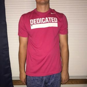 Pink Nike Dry Fit Tee
